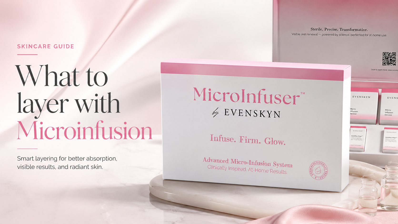What to layer after doing microinfusion at home to rejuvenate skin What to layer after doing microinfusion at home to rejuvenate skin