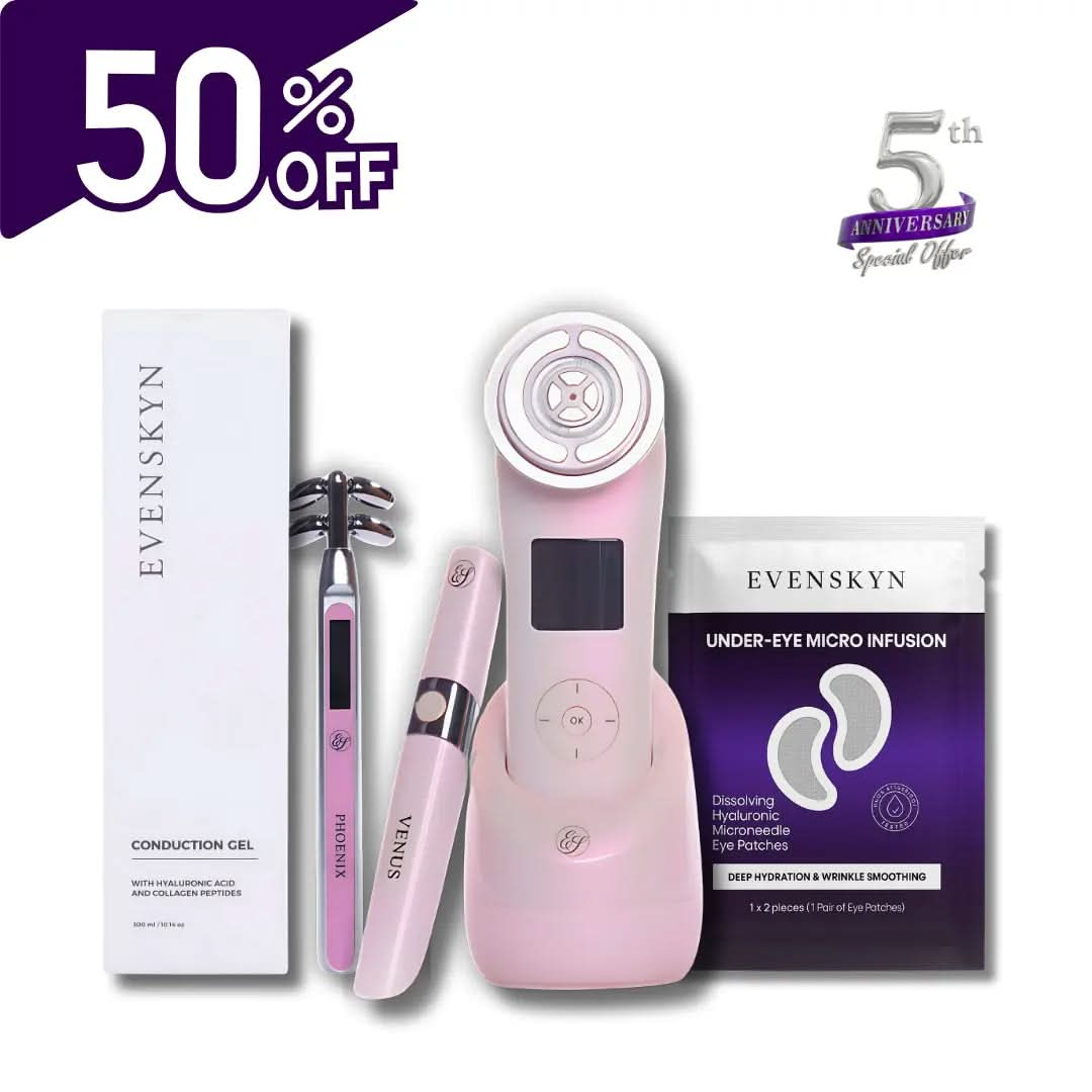 *NEW* Advanced Care+ Bundle: Lumo⁺ + Venus + Phoenix w/ Under-eye Patches & Gel ES® Beauty Solutions *NEW* Advanced Care+ Bundle: Lumo⁺ + Venus + Phoenix w/ Under-eye Patches & Gel ES® Beauty Solutions