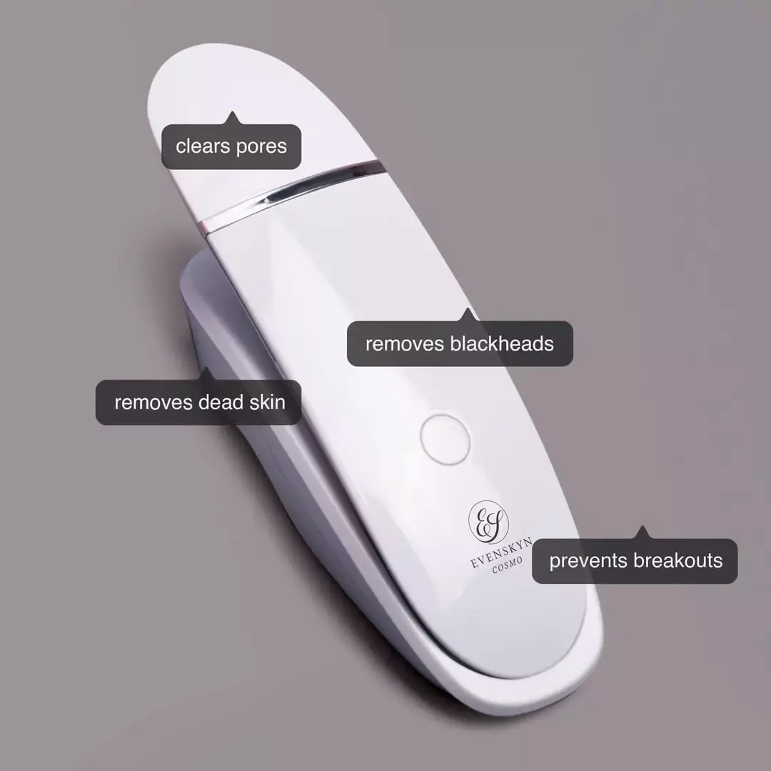 EvenSkyn® Cosmo: Ultrasonic Facial Cleanser & Scrubber EvenSkyn® EvenSkyn® Cosmo: Ultrasonic Facial Cleanser & Scrubber EvenSkyn®