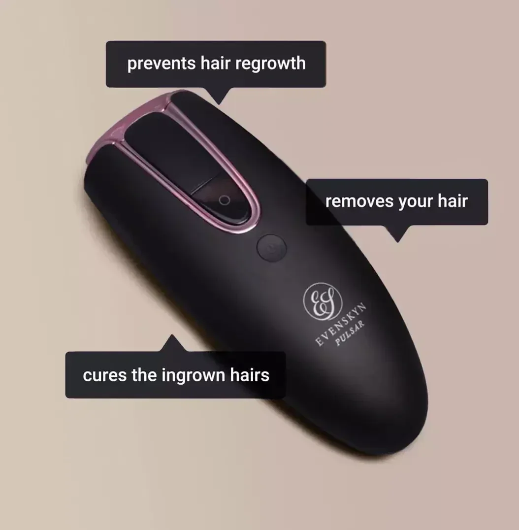 EvenSkyn® Pulsar:At-Home IPL Laser Hair Removal Handset - EVENSKYN® EvenSkyn® Pulsar:At-Home IPL Laser Hair Removal Handset - EVENSKYN®