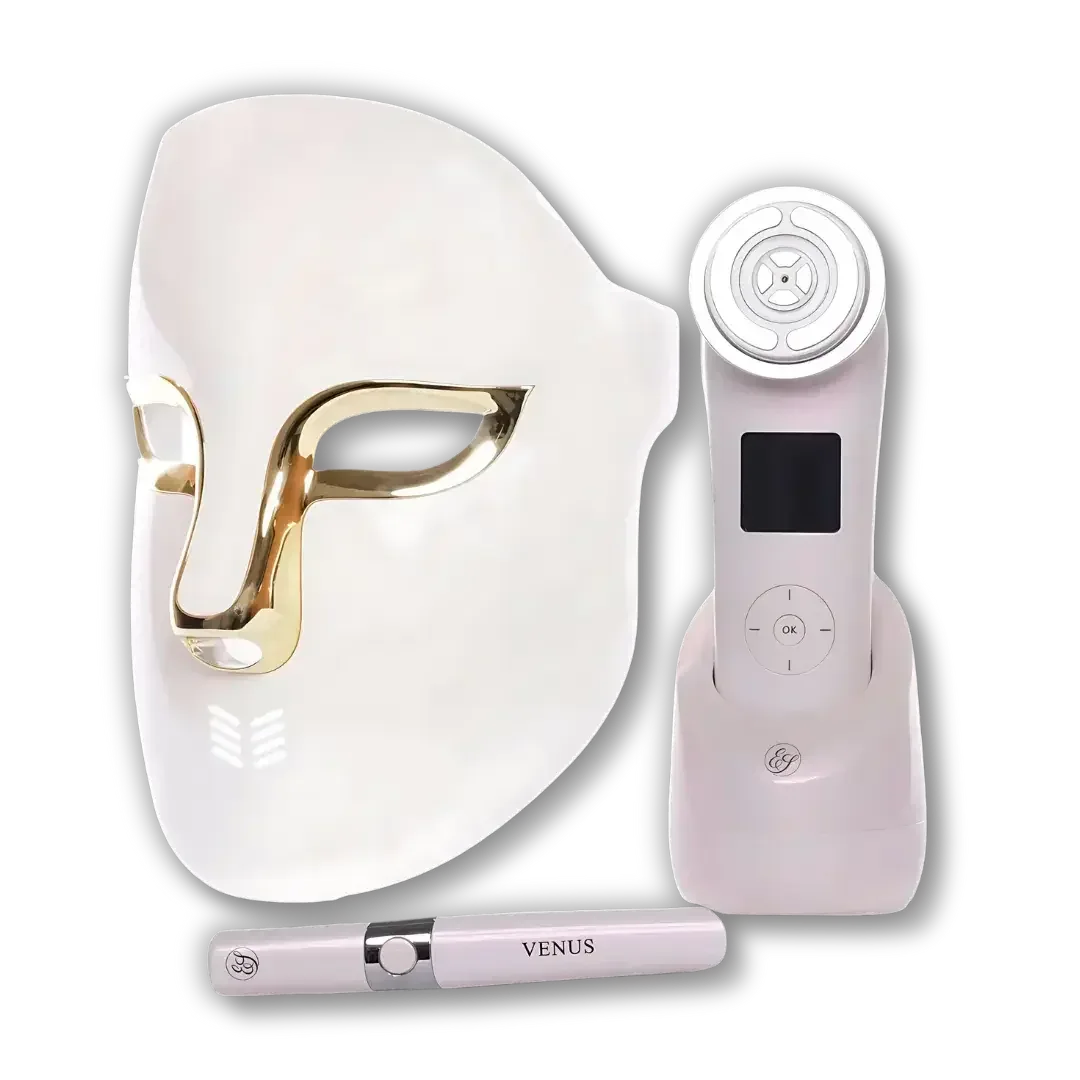 Lumo⁺ + Mirage + Venus: Complete Anti-Aging and Skin Rejuvenation Set - EVENSKYN® Lumo⁺ + Mirage + Venus: Complete Anti-Aging and Skin Rejuvenation Set - EVENSKYN®