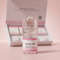 EvenSkyn MicroInfuser kit box beside a sealed Syntha-Pep PDRN serum ampoule
