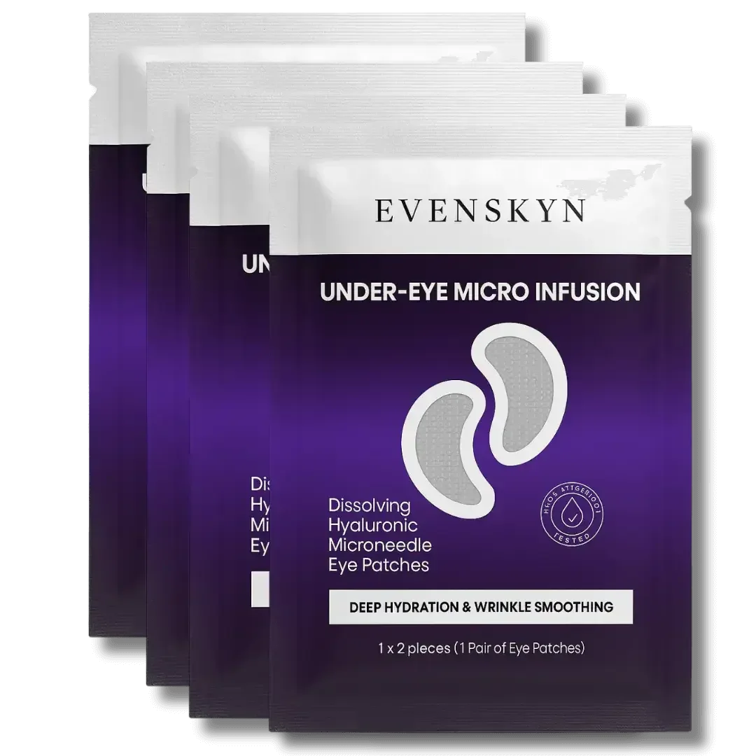 Under-Eye Micro Infusion Dissolving Hyaluronic Microneedle Eye Patches - EVENSKYN® Under-Eye Micro Infusion Dissolving Hyaluronic Microneedle Eye Patches - EVENSKYN®