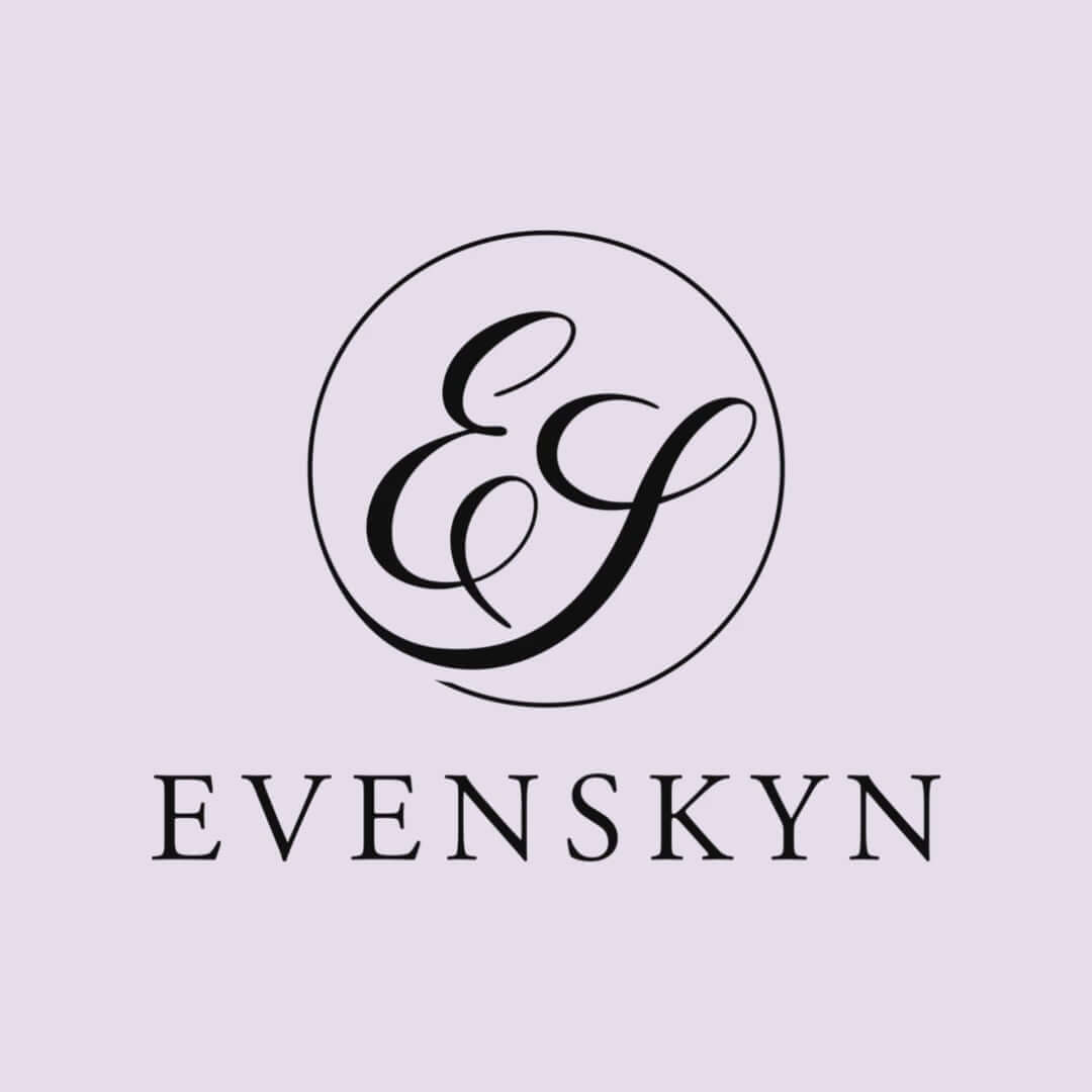 Evenskyn logo representing premium skincare and beauty products for skin rejuvenation.