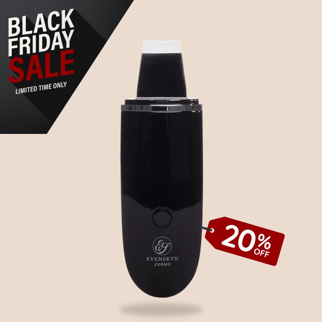 EvenSkyn® Cosmo: Ultrasonic Facial Cleanser & Scrubber
