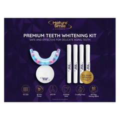 Gentle teeth whitening for mature enamel