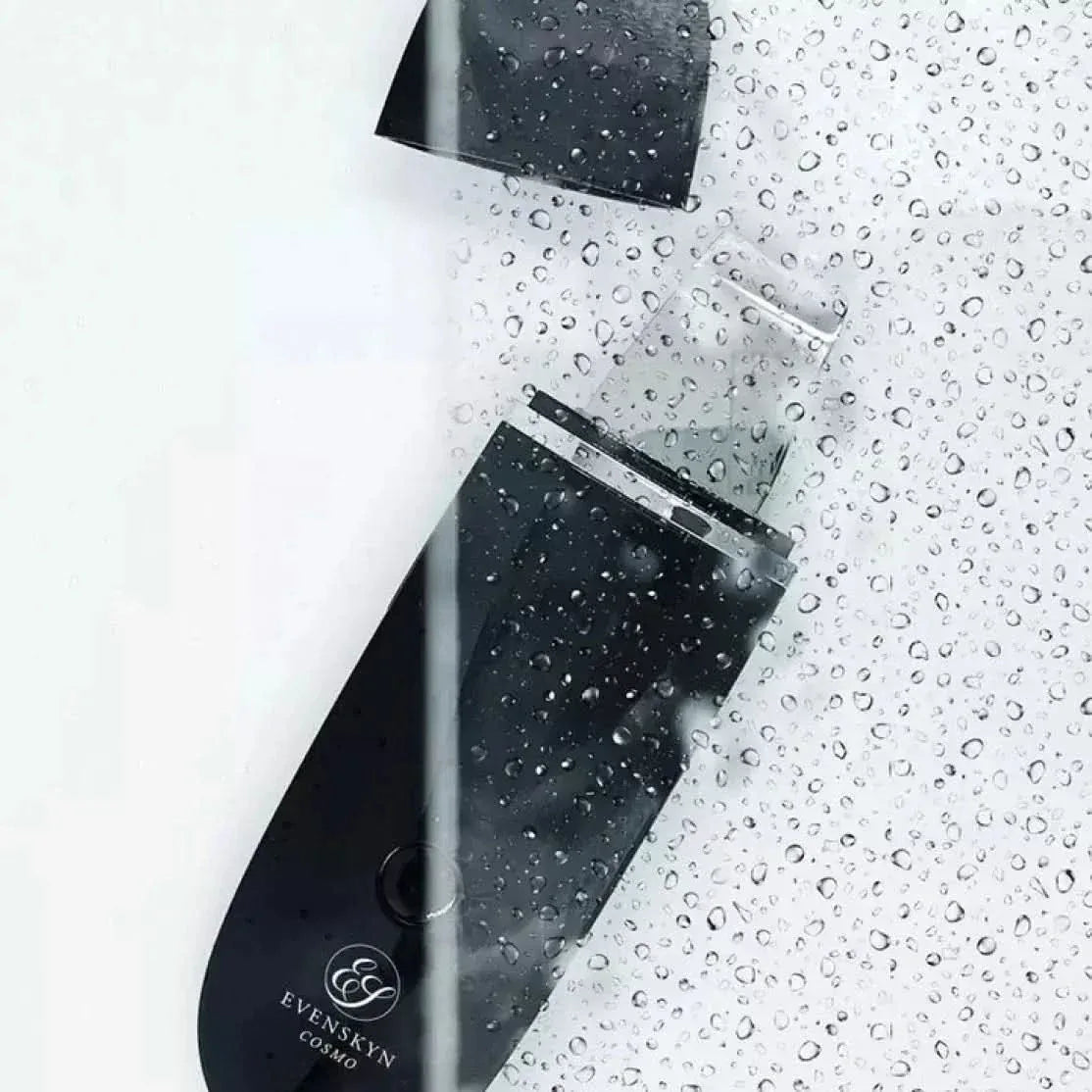 Ultrasonic Skin Scrubber, Best Facial Cleanser Device Black Ultrasonic Skin Scrubber, Best Facial Cleanser Device Black
