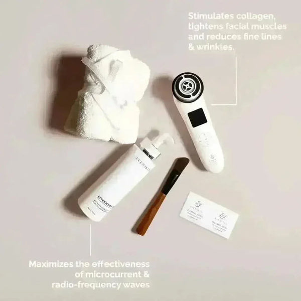 Lumo Plus handset with conduction gel, towel, brush and wipes