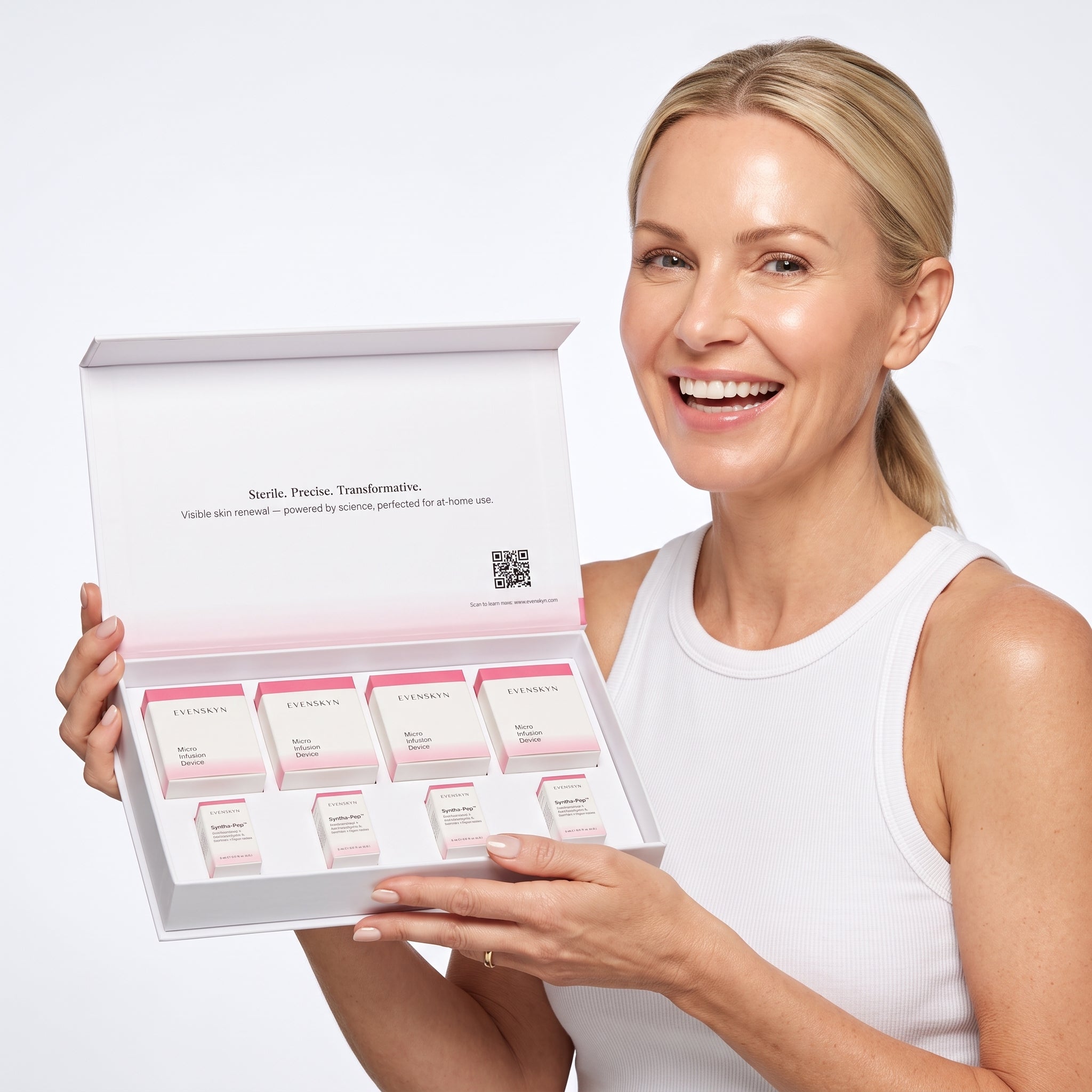 EvenSkyn® MicroInfuser™ At-Home Micro-Infusion Kit with Syntha-Pep™ PDRN Serum [Pre-Order Only]